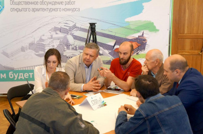 Курск 2032: депутаты Курского городского Собрания приняли участие в Общественных обсуждениях конкурсных проектов