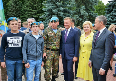 В Курске отмечают 89-ю годовщину ВДВ