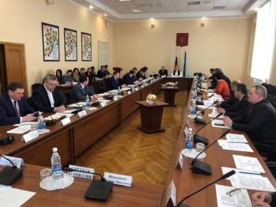 Сегодня состоялось 6-ое внеочередное заседание Курского городского Собрания VI созыва