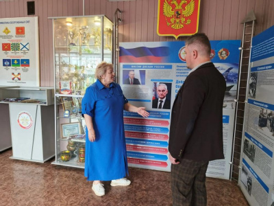 Председатель Курского городского Собрания Надежда Пономарева встретилась с руководителем регионального ДОСААФ