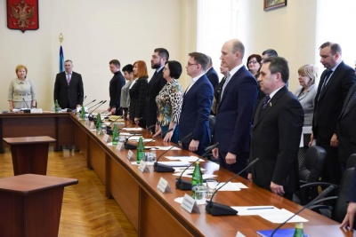 Сегодня состоялось 7-ое очередное заседание Курского городского Собрания VI созыва